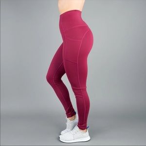 Buff Bunny Merlot Luna Leggings